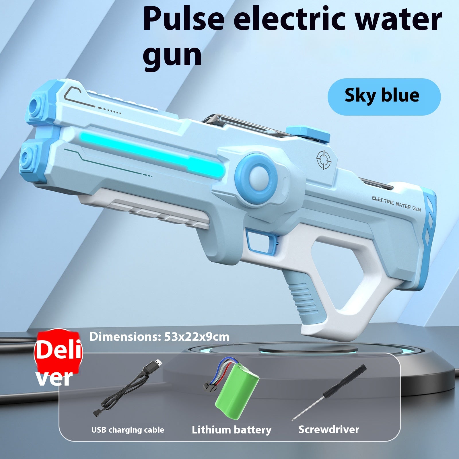 Electric Water Gun Automatic High Voltage Toy Gun - LJ Enterprise